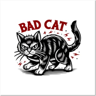 Bad Cat Posters and Art